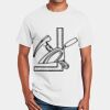 Cotton Mens T-Shirt White Only S to 5XL ON SALE! Thumbnail