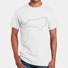 Cotton Mens T-Shirt White Only S to 5XL ON SALE! Thumbnail