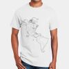 Cotton Mens T-Shirt White Only S to 5XL ON SALE! Thumbnail