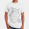 Cotton Mens T-Shirt White Only S to 5XL ON SALE! Thumbnail