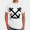 Cotton Mens T-Shirt White Only S to 5XL ON SALE! Thumbnail