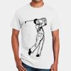 Cotton Mens T-Shirt White Only S to 5XL ON SALE! Thumbnail