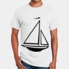 Cotton Mens T-Shirt White Only S to 5XL ON SALE! Thumbnail