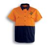 Embroidered - Bocini - Hi-Vis Cotton Twill Shirt Thumbnail