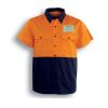 Embroidered - Bocini - Hi-Vis Cotton Twill Shirt Thumbnail