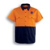 Embroidered - Bocini - Hi-Vis Cotton Twill Shirt Thumbnail