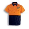 Embroidered - Bocini - Hi-Vis Cotton Twill Shirt Thumbnail