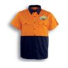 Embroidered - Bocini - Hi-Vis Cotton Twill Shirt Thumbnail