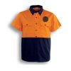 Embroidered - Bocini - Hi-Vis Cotton Twill Shirt Thumbnail