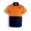 Embroidered - Bocini - Hi-Vis Cotton Twill Shirt Thumbnail