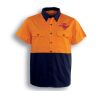 Embroidered - Bocini - Hi-Vis Cotton Twill Shirt Thumbnail