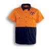 Embroidered - Bocini - Hi-Vis Cotton Twill Shirt Thumbnail