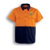 Embroidered - Bocini - Hi-Vis Cotton Twill Shirt Thumbnail